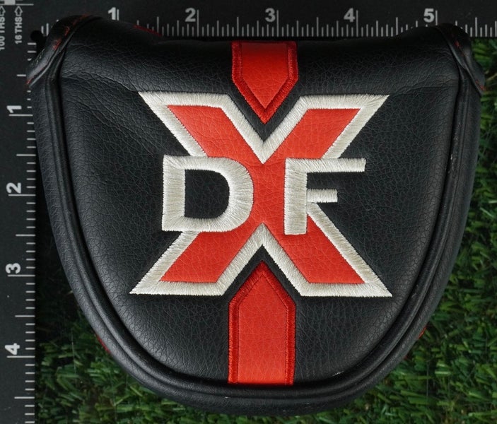 ODYSSEY DFX MALLET PUTTER HEADCOVER BLACK / RED / WHITE ~ LOOK!!