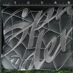 TAYLORMADE SPIDER GT MALLET PUTTER HEADCOVER MAGNETIC BLACK / GRAY / WHITE