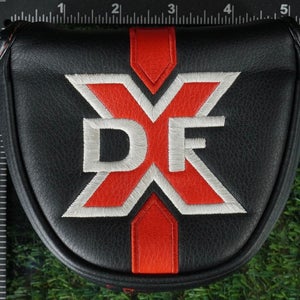 ODYSSEY DFX MALLET PUTTER HEADCOVER BLACK / RED / WHITE ~ LOOK!!