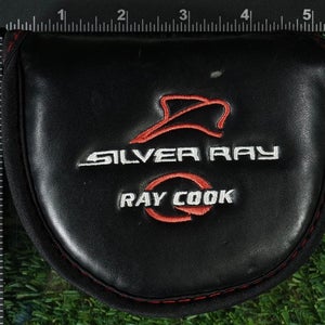 RAY COOK SILVER RAY MALLET PUTTER HEADCOVER BLACK / RED / WHITE ~ LOOK!!