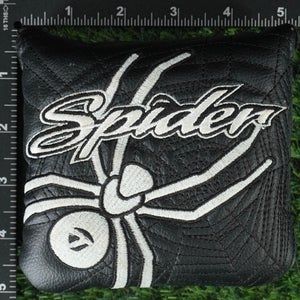 TAYLORMADE SPIDER MALLET PUTTER HEADCOVER BLACK / WHITE ~ LOOK!!