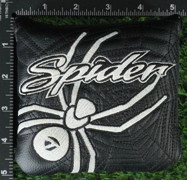 TAYLORMADE SPIDER MALLET PUTTER HEADCOVER BLACK / WHITE ~ LOOK!!