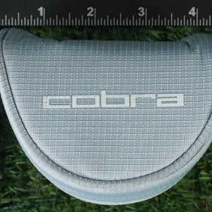 KING COBRA MID MALLET PUTTER HEADCOVER BLUE / WHITE ~ LOOK!!