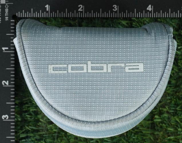 KING COBRA MID MALLET PUTTER HEADCOVER BLUE / WHITE ~ LOOK!!