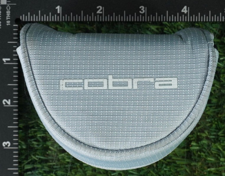 KING COBRA MID MALLET PUTTER HEADCOVER BLUE / WHITE ~ LOOK!!