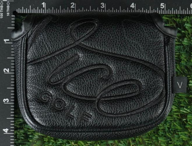 VICE MALLET PUTTER HEADCOVER MAGNETIC BLACK ~ LOOK!!