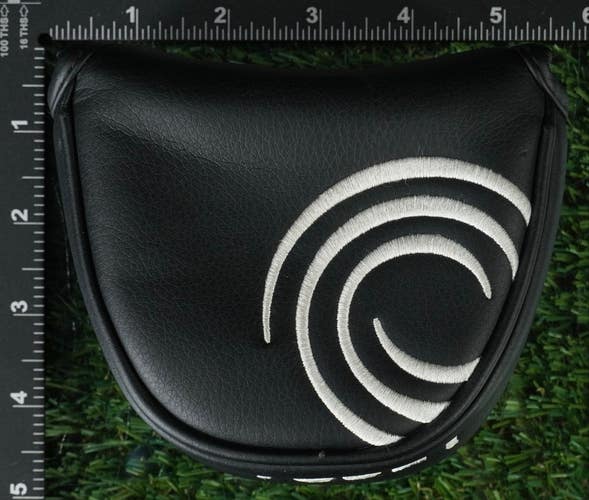 ODYSSEY MALLET PUTTER HEADCOVER BLACK / SILVER ~ LOOK!!