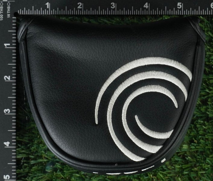 ODYSSEY MALLET PUTTER HEADCOVER BLACK / SILVER ~ LOOK!!