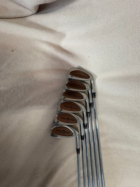 Men's TaylorMade Burner Right Handed Iron Set Regular Flex 6 Pieces Steel Shaft (New)