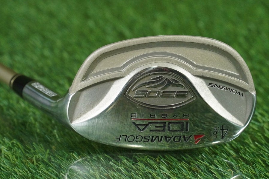 ADAMS IDEA A3OS BOXER 4 HYBRID IRON 4H WOMENS LADIES GRAFALLOY RH WITH NEW GRIP!