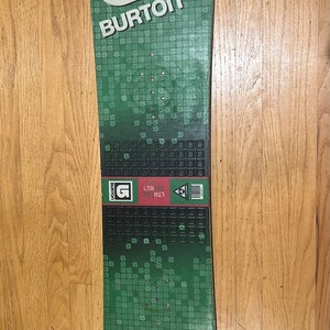 Unisex Burton G Progression Snowboard Freeride Without Bindings Directional Twin 130 cm (Used)