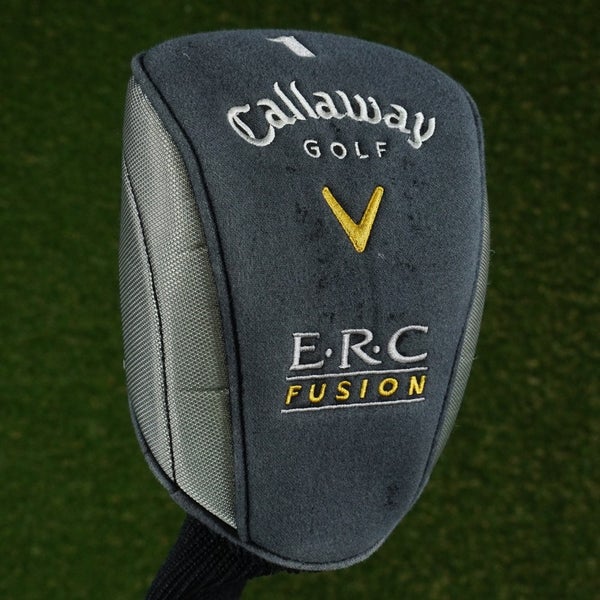 CALLAWAY ERC FUSION DRIVER HEADCOVER GRAY / BLACK  ~ LOOK!!