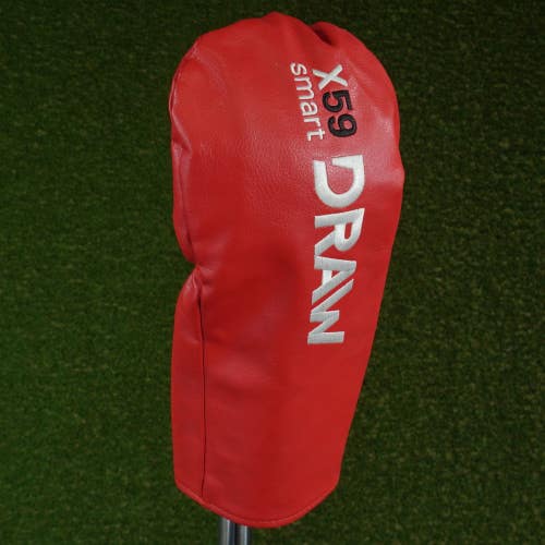 X59 SMART DRAW DRIVER HEADCOVER RED ~ LOOK!!