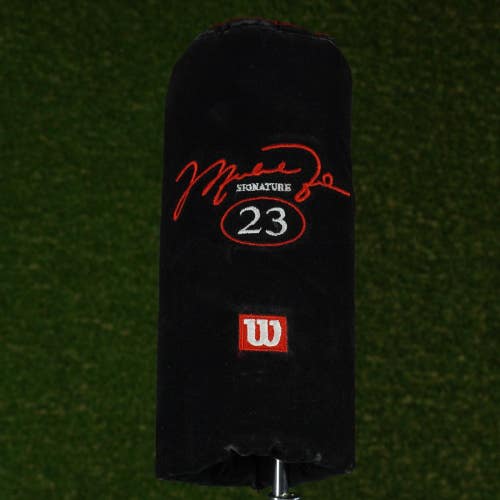 WILSON MICHAEL JORDAN SIGNATURE FAIRWAY WOOD HEADCOVER BLACK / RED ~ LOOK!!