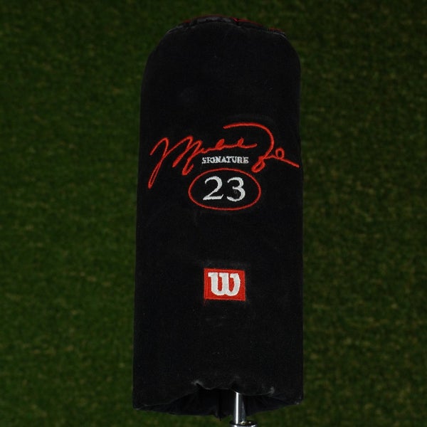 WILSON MICHAEL JORDAN SIGNATURE FAIRWAY WOOD HEADCOVER BLACK / RED ~ LOOK!!