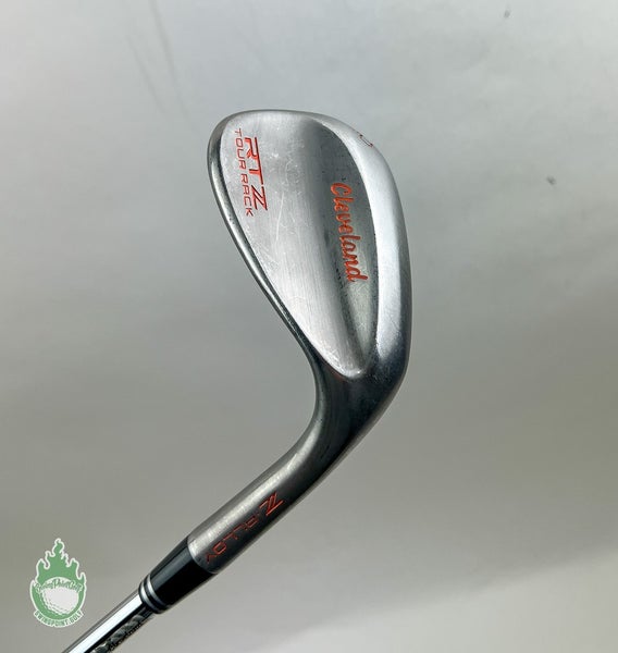Used Cleveland RTZ Tour Rack MID Wedge 60*-10 S400 Stiff Flex Steel Golf Club