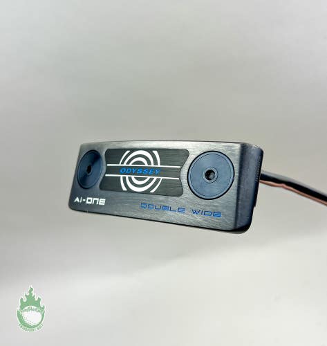 Used Right Handed Odyssey Ai-ONE Double Wide 36.5" Putter Steel Golf Club