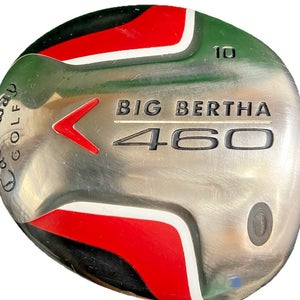 Callaway 460 Titanium Driver 10* RH 55g Aldila NVS Stiff Graphite 44.5" New Grip