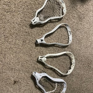 4 Used Lacrosse Heads