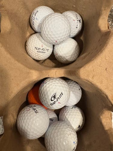 Top Flite XL Distance Balls 12 Pack (1 Dozen) (Used)