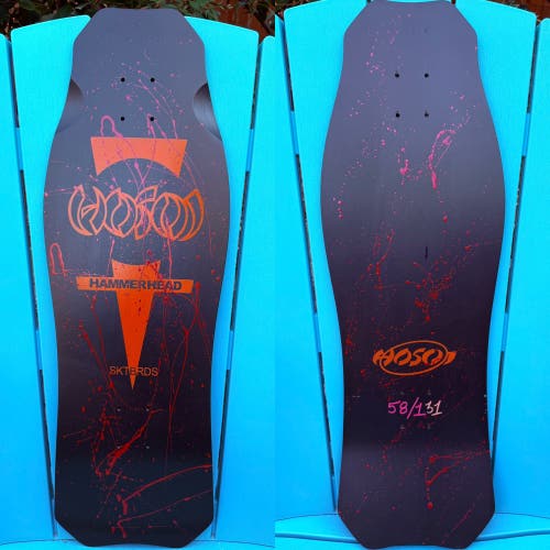 HOSOI HALLOWEEN LIMITED EDITION OG HAMMERHEAD WITH BLOOD SPLATTER - 10.5" x 31"
