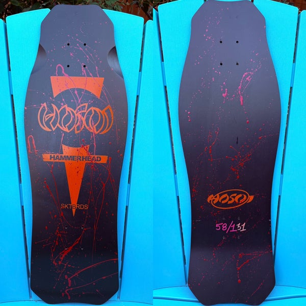 HOSOI HALLOWEEN LIMITED EDITION OG HAMMERHEAD WITH BLOOD SPLATTER - 10.5" x 31"