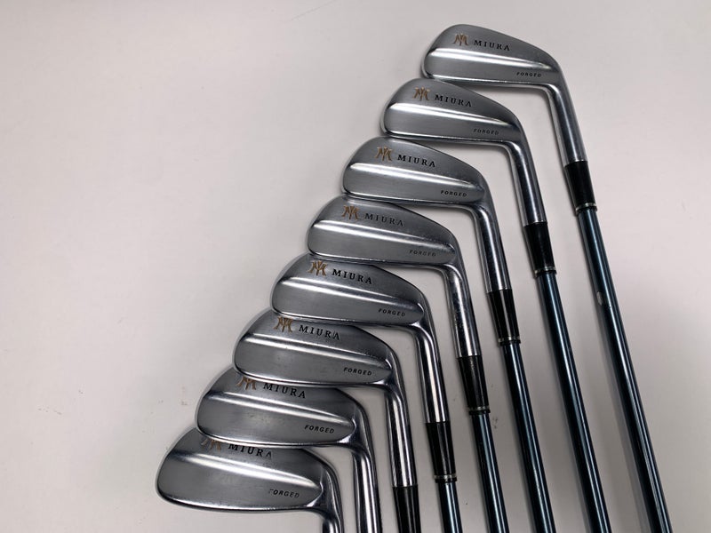 Miura Tournament Blade Forged Iron Set 3-PW TT Tour Concept Stiff RH +1''