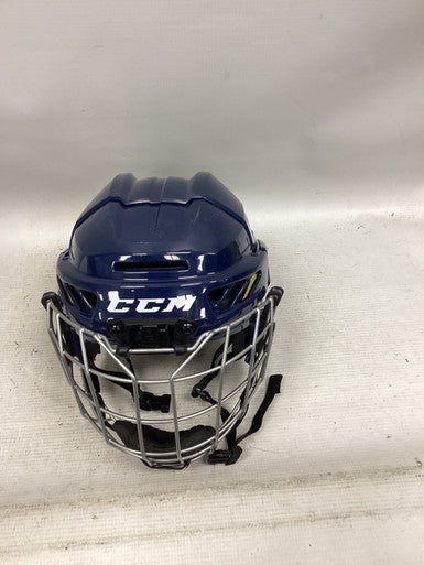 Used CCM FL3DS Helmet Cage Combo Navy Blue One Size 11851-S000040796