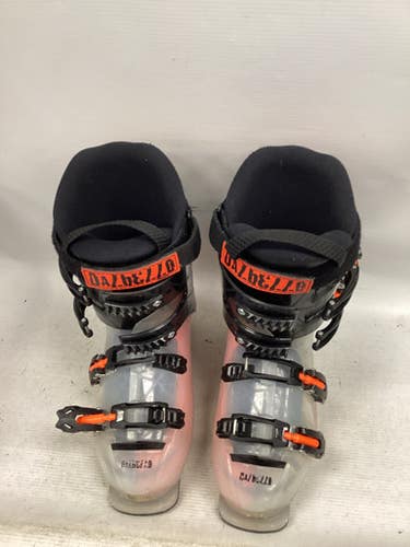 Used Dalbello MENACE Boys DH Ski Boot Black/Orange/White 245 MP - M06.5 - W07.5 11851-S000040798