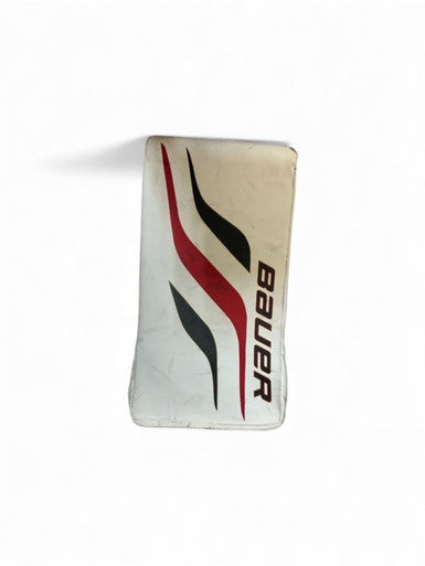 Used Bauer R1000 Senior Goalie Blocker White 11873-S000227735