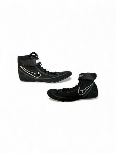 Used Nike Wrestling Shoes Black Senior 12 11873-C000227747