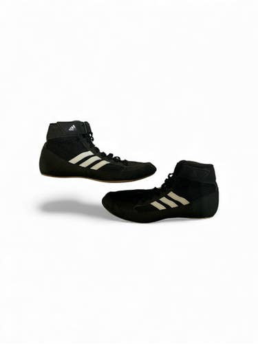 Used Adidas Wrestling Shoes Black Junior 03.5 11873-C000227749