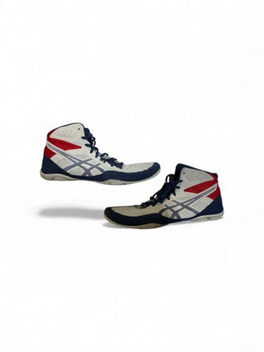 Used Asics MATFLEX Wrestling Shoes White Senior 10.5 11873-C000227751