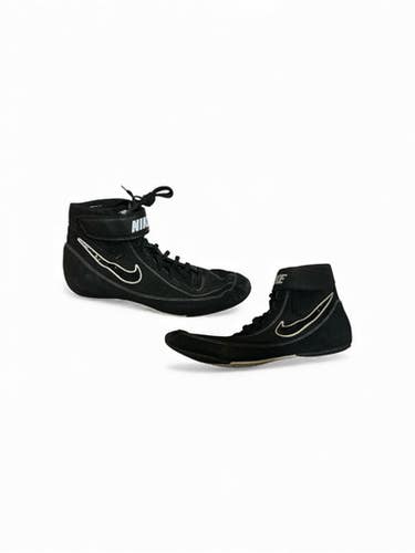 Used Nike Wrestling Shoes Black Senior 11.5 11873-C000227753