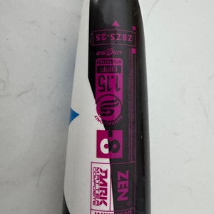 2025 DeMarini CF Zen Composite USSSA Certified Bat (-8) 22 oz 30" (Used)