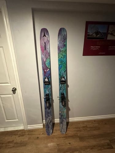 2023 Atomic Bent Chetler 184 cm Powder Skis With Bindings Max Din 13 (Used)