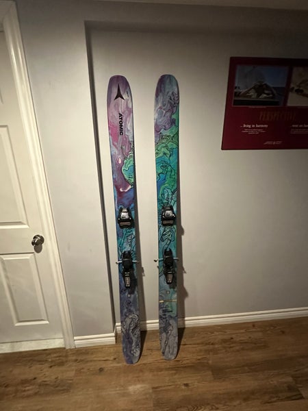 2023 Atomic Bent Chetler 184 cm Powder Skis With Bindings Max Din 13 (Used)
