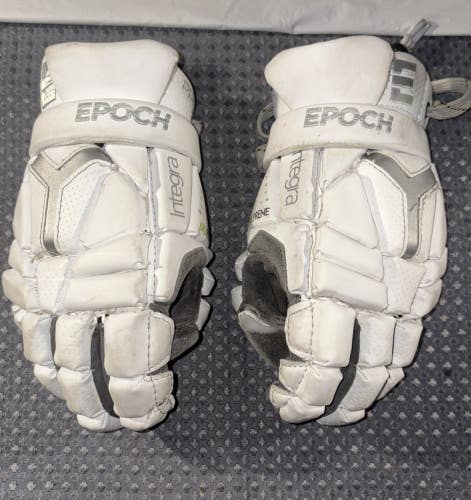 Epoch Integra PRO Goalie Lacrosse Gloves  Small 10  Thumb Protection  Used