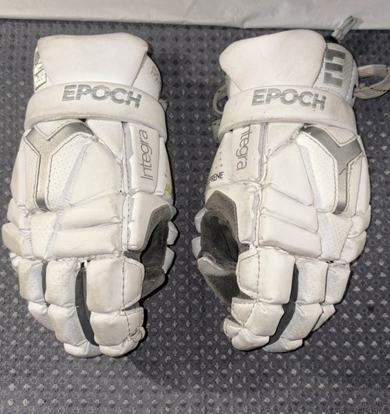 Epoch Integra PRO Goalie Lacrosse Gloves Small 10 Thumb Protection Used