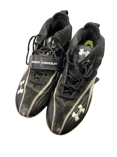 Used Under Armour ARMOUR GUIDE Adult FB Cleats Black Senior 12 11613-S000172696
