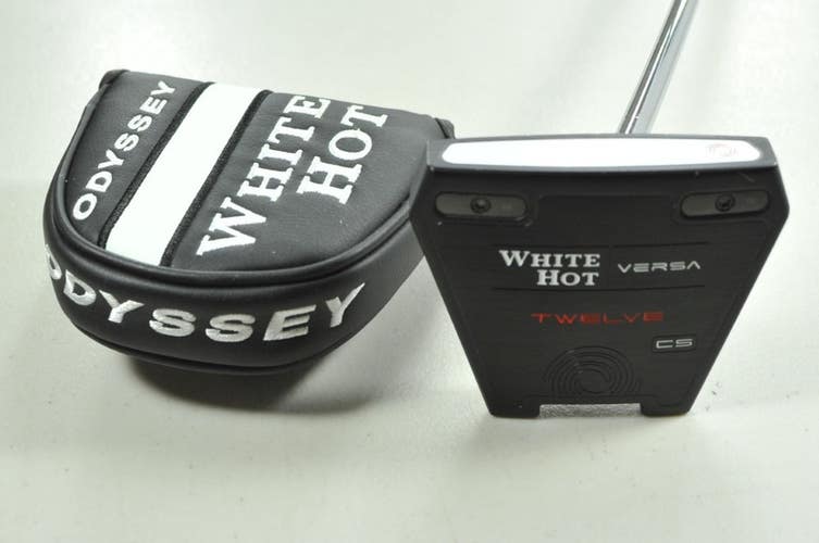 Odyssey White Hot Versa 12 Twelve CS 35" Putter Right Stroke Lab Steel # 206941