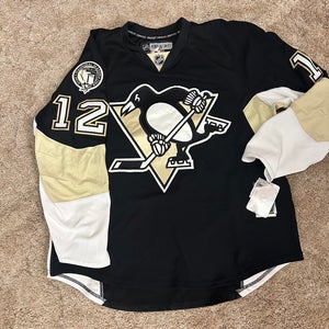 Brett Sterling Penguins Authentic Size Jersey (Used)