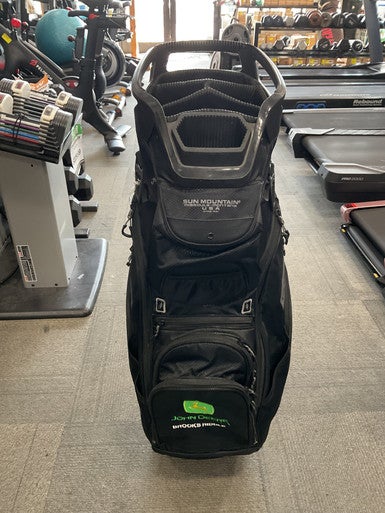 Used Sun Mountain C130 Mens Cart Bag Black 11614-S000226224