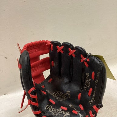 Used Rawlings PL158CNB BB/SB Glove T-ball Black 9" 11725-S000494972