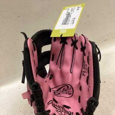 Used Rawlings PL90P BB/SB Glove T-ball Black 9" 11725-S000494973