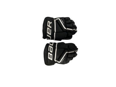 Used Bauer Youth Gloves Black 8" 11847-S000031381