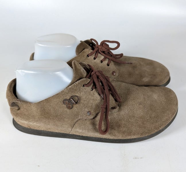 Birkenstock Montana Men's Brown Suede Leather Lace Up Shoes Size 44 / 11