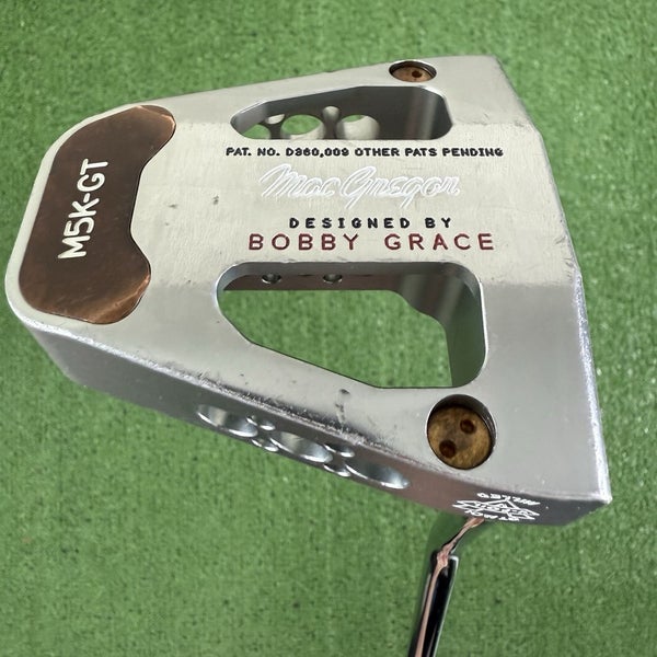 MacGregor Bobby Grace M5K-GT V-Foil Milled Mallet Putter GT MOI 35"