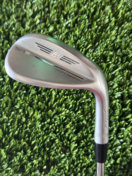 Right Handed Titleist Vokey BV SM9 S Grind Wedge 56*-10 Wedge Flex Steel Shaft