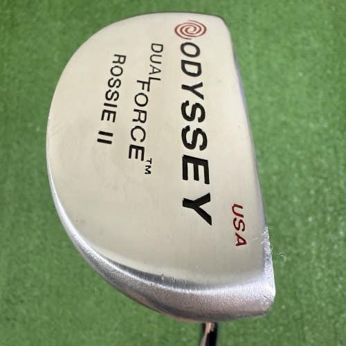 Odyssey Dual Force Rossie II Putter Mid Mallet Refinished Right Handed 35
